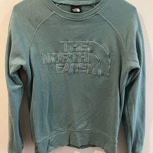 North face crew neck sweatshirt